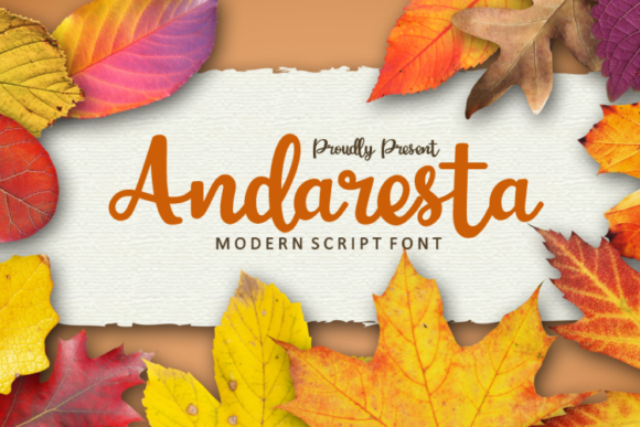 Andaresta: A Premium Script Font for Polished Branding