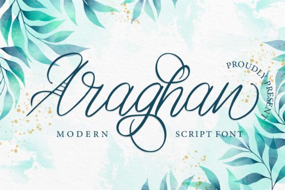 Araghan: A Handwritten Script Font That Feels Like Home