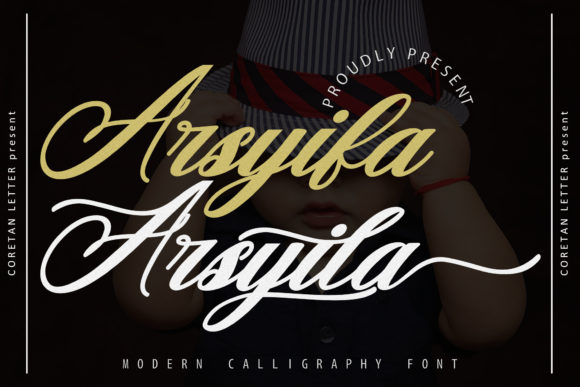Arsyifa Arsyila: A Script Font for Editorial Elegance