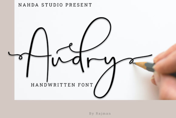 Audry: A Handwritten Font That Makes Your Campaign Feel Human
