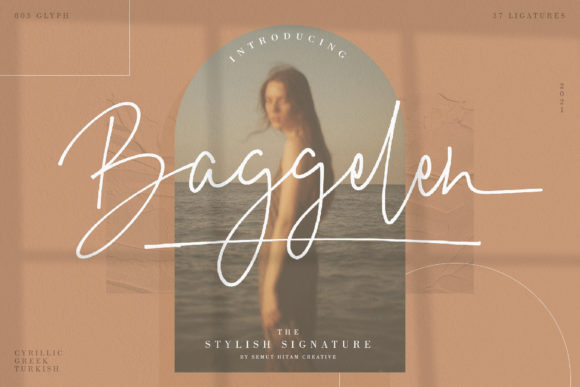 Baggelen: A Script Font for Editorial Elegance