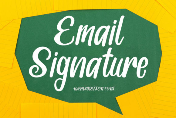 Email Signature: A Timeless Font for Branding Consistency