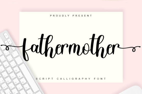 Fathermother: A Handwritten Font with Editorial Grace