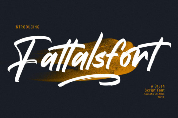 Fattalsfort: A Handwritten Script Font with Quiet Confidence