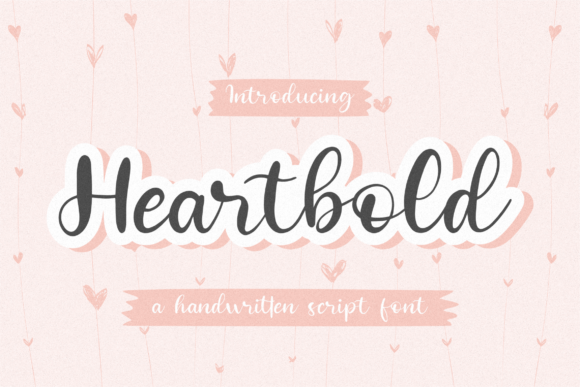 Heartbold Font: Elegant Script for Real Business Branding
