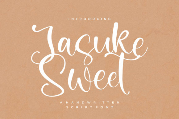 Jasuke Sweet: A Delicate Script Font for Editorial Warmth
