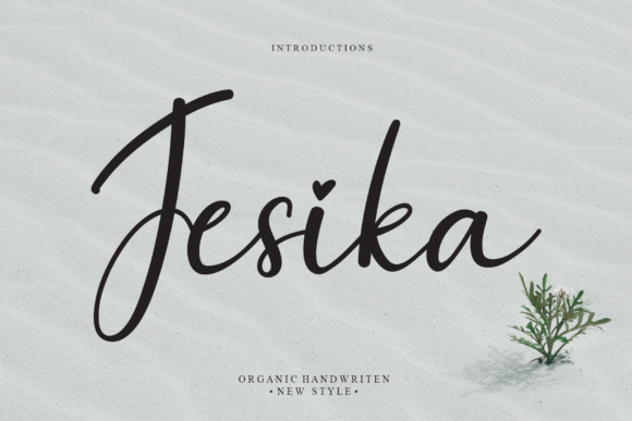 Jesika: A Graceful Script Typeface for Digital Branding