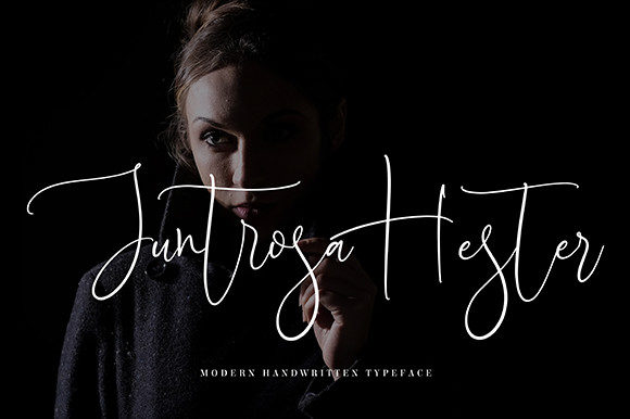 Juntrosa Hester: A Handwritten Font That Makes Your Campaign Feel Human