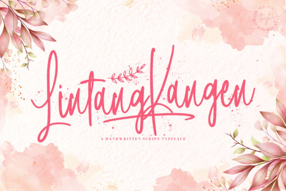 Lintang Kangen: A Refined Script Font for Thoughtful Editorial Design