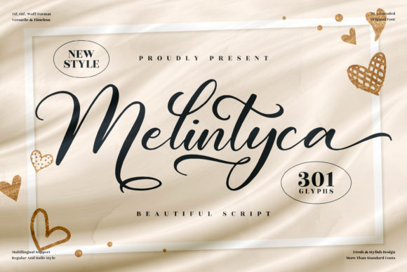 Melintyca: A Handwritten Script Font That Elevates Digital Branding