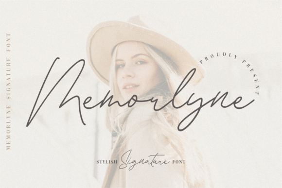 Memorlyne: A Handwritten Script Font That Feels Like a Signature