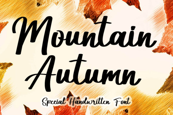 Mountain Autumn: A Modern Script Font for Scroll-Stopping Brand Content