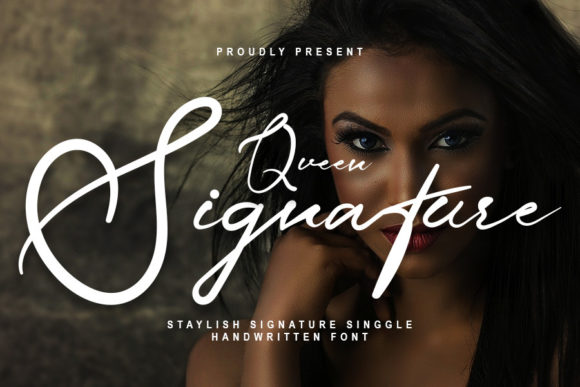Queen Signature: A Premium Script Font That Elevates Real Business Branding