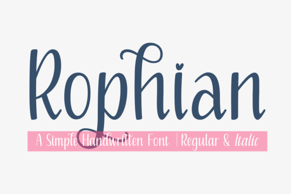 Rophian: The Font That Elevates Your Campaigns