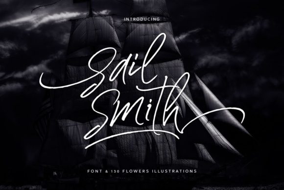 Sail Smith: A Graceful Script Font for Thoughtful Branding