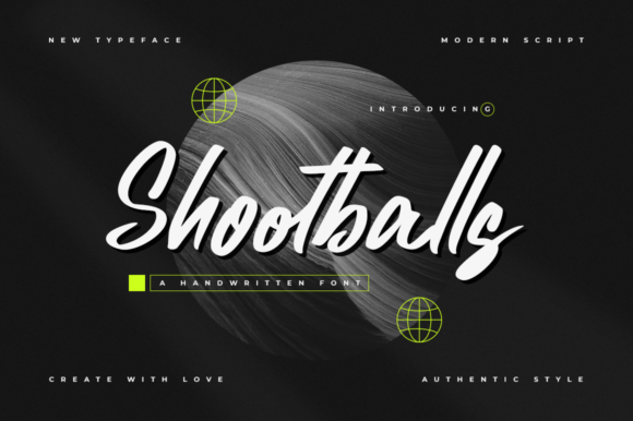 Shootballs: A Font for Elegant Expression