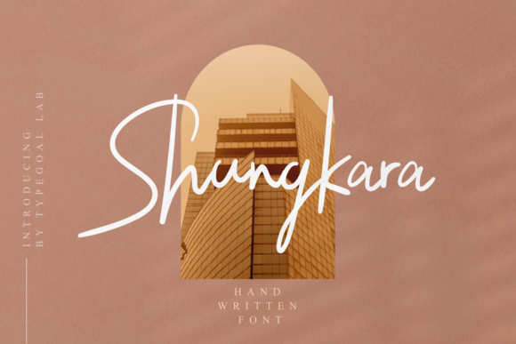 Shungkara: An Elegant Script Font for Digital Branding