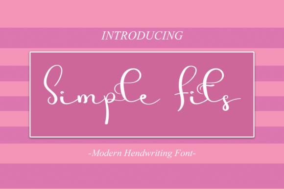 Simple Fits: A Script Font That Elevates Campaigns