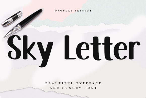 Sky Letter: A Versatile Script Font for Editorial Design