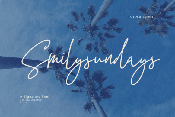 Smilysundays: A Script Font for Modern Web Design