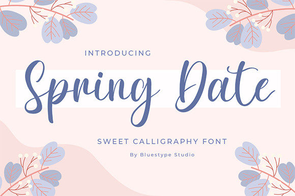 Spring Date: A Font That Elevates Your Brand