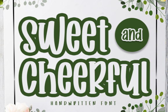 Sweet and Cheerful: A Handwritten Font with Editorial Warmth