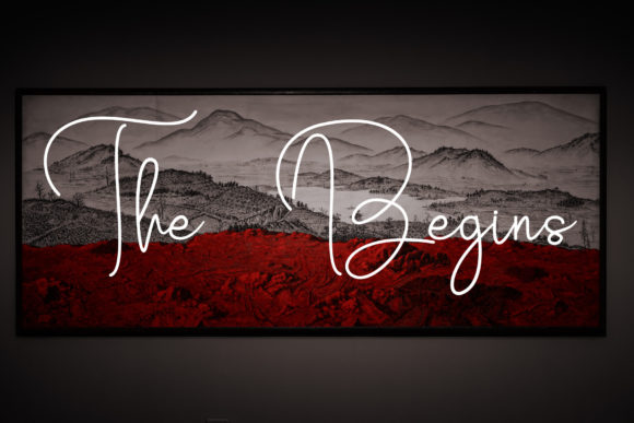 The Begins: A Refined Script Font for Elegant Branding