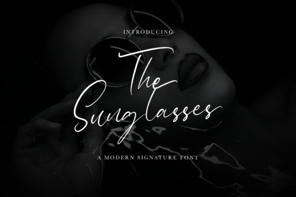 The Sunglasses Font: A Graceful Script for Real Small Business Branding