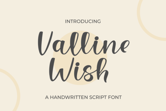 Valline Wish: A Script Amp Font That Elevates Campaign Headlines