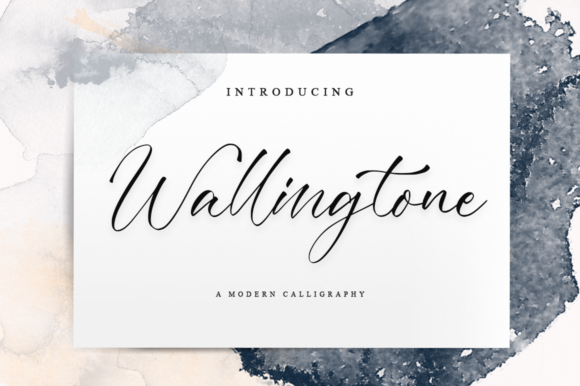 Wallingtone: A Thoughtful Script Font for Editorial Warmth